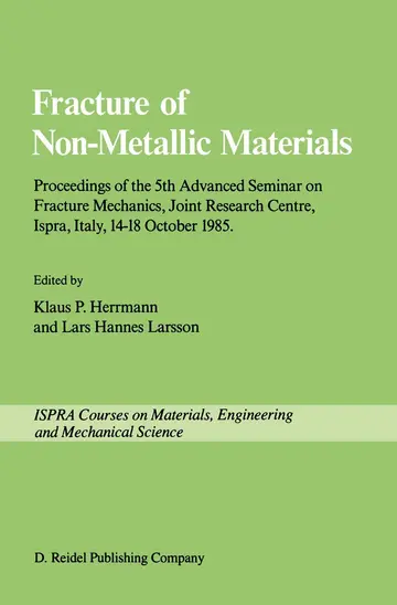 Cover of Fracture of Non-Metallic Materials