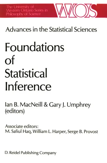 Cover of Advances in the Statistical Sciences