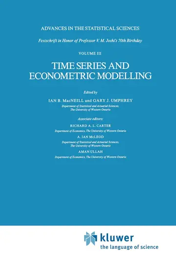 Cover of Time Series and Econometric Modelling