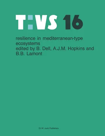 Cover of Resilience in mediterranean-type ecosystems