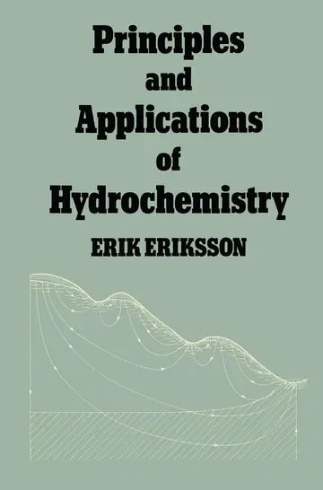 Cover of Principles and Applications of Hydrochemistry
