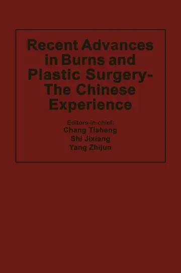 Cover of Recent Advances in Burns and Plastic Surgery