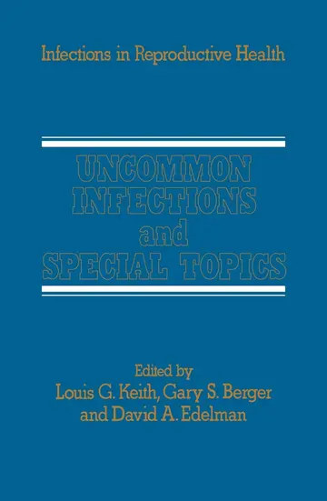 Cover of Uncommon Infections and Special Topics