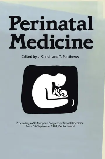 Cover of Perinatal Medicine