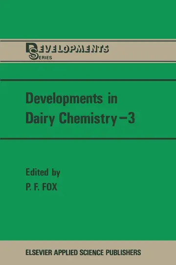 Cover of Developments in Dairy Chemistry―3