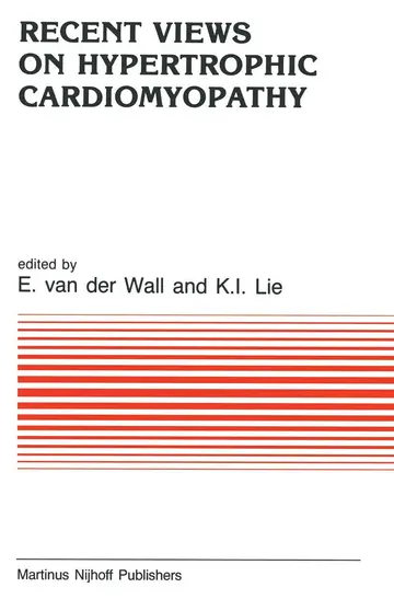 Cover of Recent Views on Hypertrophic Cardiomyopathy