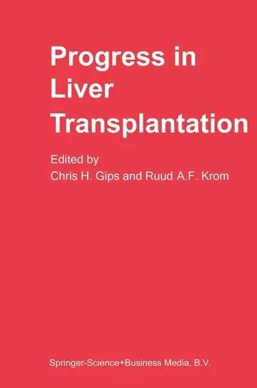Cover of Progress in Liver Transplantation