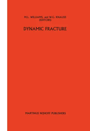 Cover of Dynamic fracture