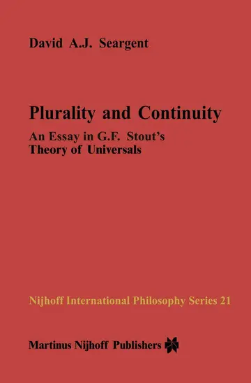 Cover of Plurality and Continuity