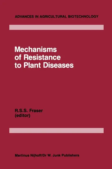 Cover of Mechanisms of Resistance to Plant Diseases