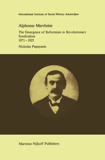 Cover of Alphonse Merrheim