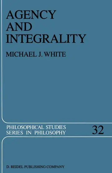 Cover of Agency and Integrality