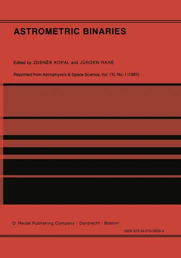 Cover of Astrometric Binaries