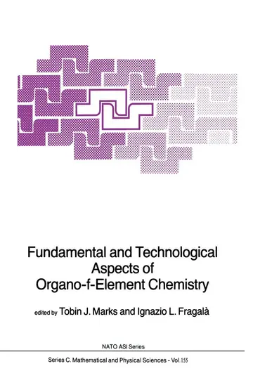 Cover of Fundamental and Technological Aspects of Organo-f-element Chemistry