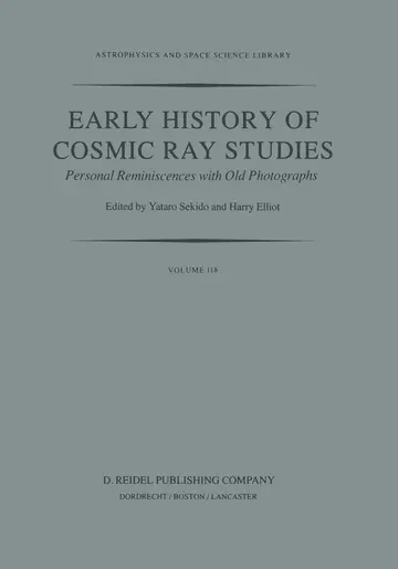 Cover of Early History of Cosmic Ray Studies