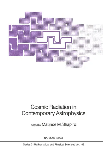Cover of Cosmic Radiation in Contemporary Astrophysics