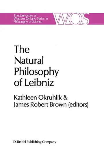 Cover of The Natural Philosophy of Leibniz