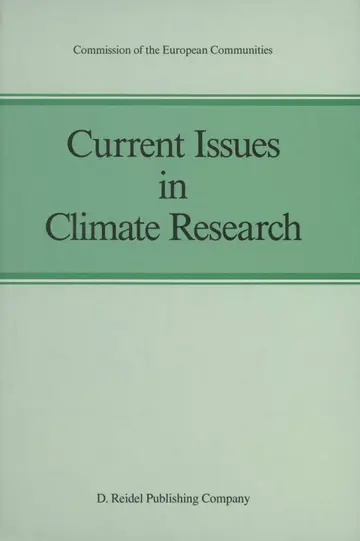 Cover of Current Issues in Climate Research