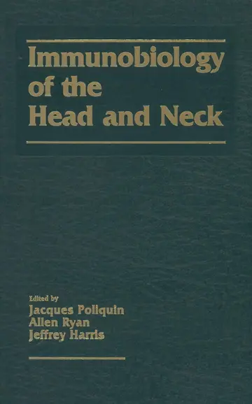 Cover of Immunobiology of the Head and Neck