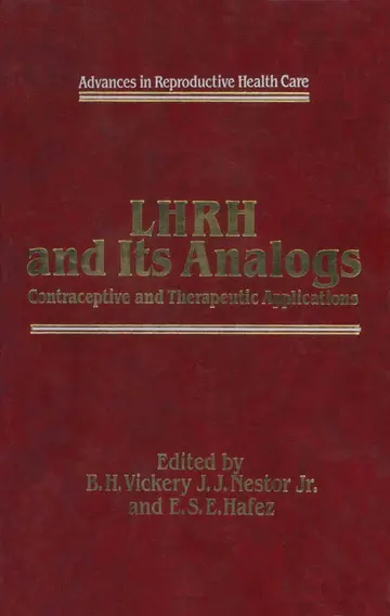 Cover of Lhrh and Its Analogs