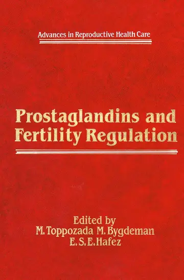 Cover of Prostaglandins and Fertility Regulation