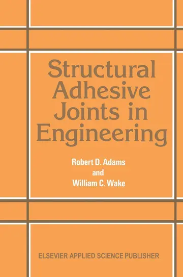 Cover of Structural Adhesive Joints in Engineering