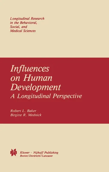 Cover of Influences on Human Development