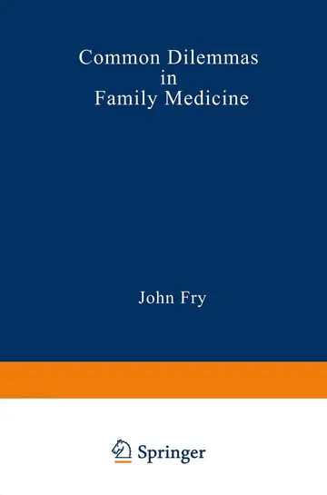 Cover of Common Dilemmas in Family Medicine