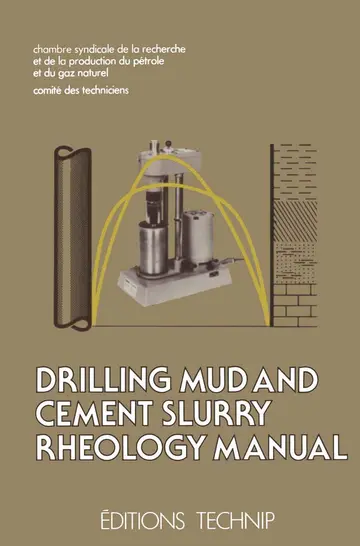 Cover of Drilling Mud and Cement Slurry Rheology Manual