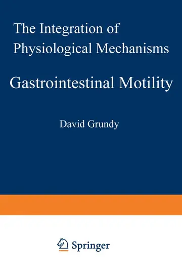 Cover of Gastrointestinal Motility