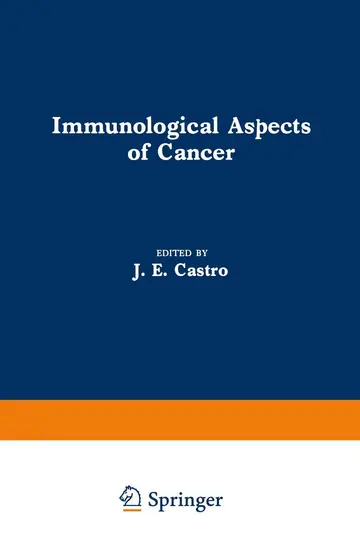 Cover of Immunological Aspects of Cancer