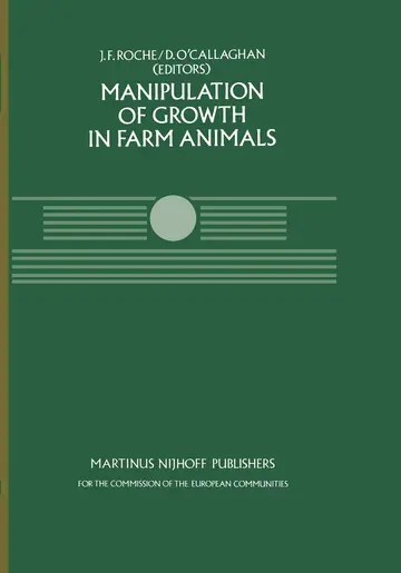 Cover of Manipulation of Growth in Farm Animals