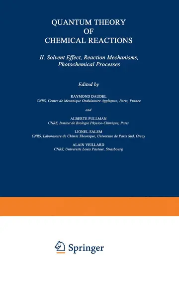 Cover of Quantum Theory of Chemical Reactions