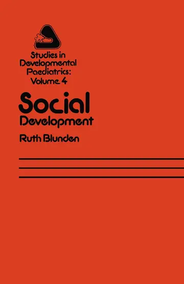 Cover of Social Development