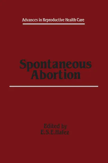 Cover of Spontaneous Abortion