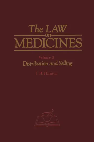 Cover of The Law on Medicines