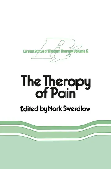 Cover of The Therapy of Pain