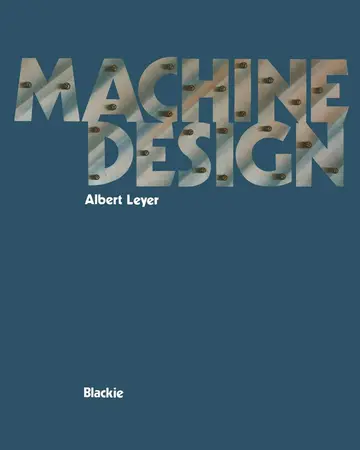 Cover of Machine Design