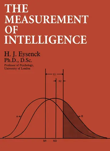 Cover of The Measurement of Intelligence