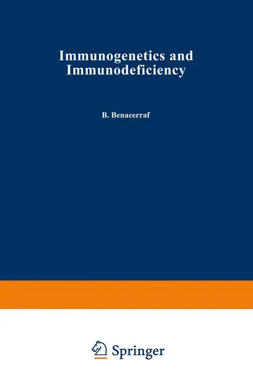 Cover of Immunogenetics and Immunodeficiency