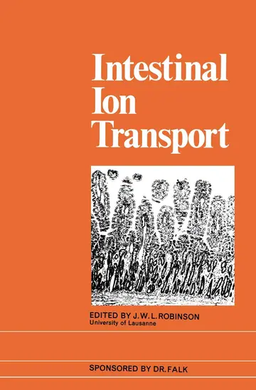 Cover of Intestinal Ion Transport