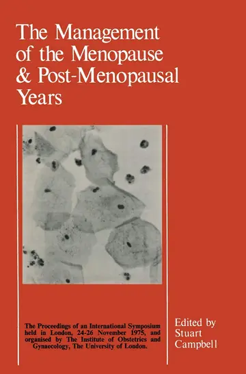 Cover of The Management of the Menopause & Post-menopausal Years