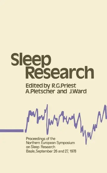 Cover of Sleep Research