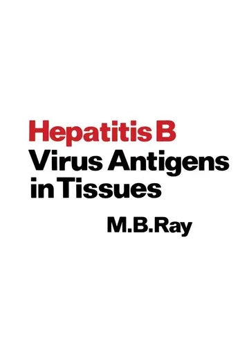 Cover of Hepatitis B Virus Antigens in Tissues
