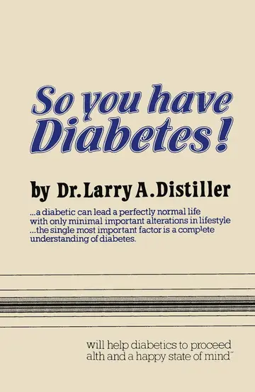 Cover of So You Have Diabetes!