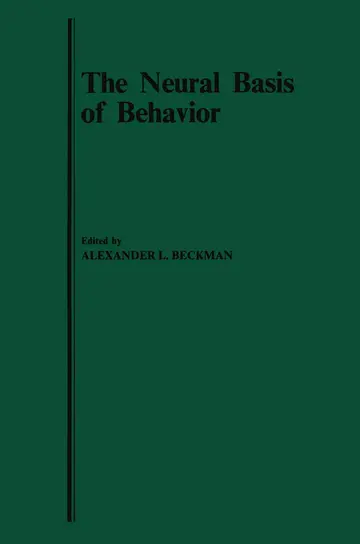 Cover of The Neural Basis of Behavior