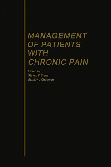 Cover of Management of Patients with Chronic Pain