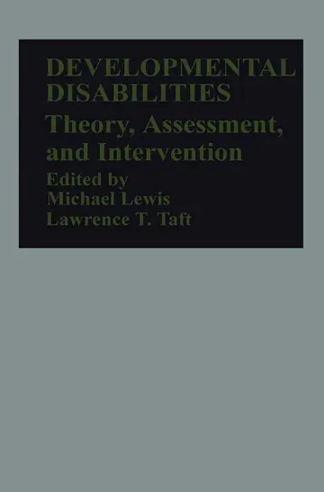 Cover of Developmental Disabilities