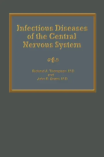 Cover of Infectious Diseases of the Central Nervous System