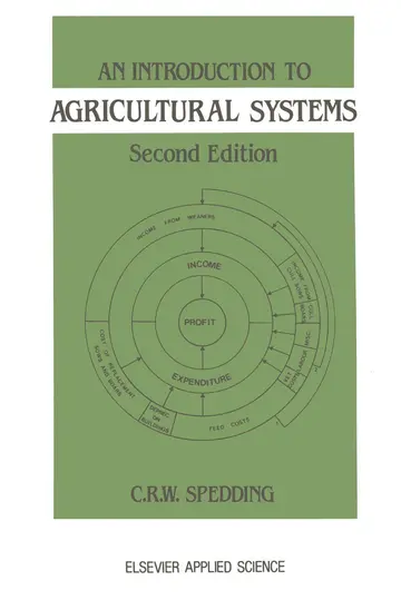 Cover of An Introduction to Agricultural Systems 2Ed
